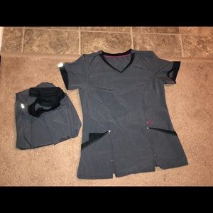 Grey scrubs